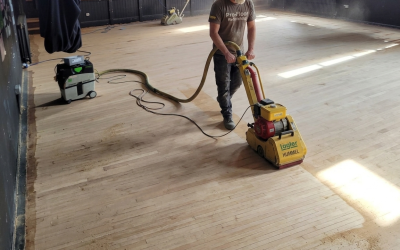 School Gym Floor Sanding in Sydenham, SE26